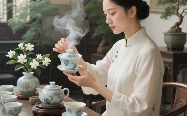 碧潭飘雪算顶级花茶吗