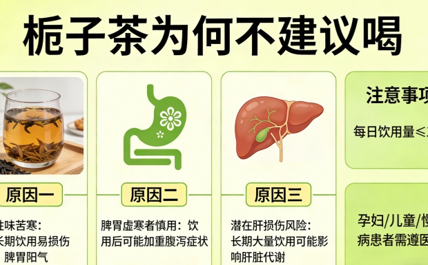 栀子茶为何不建议喝