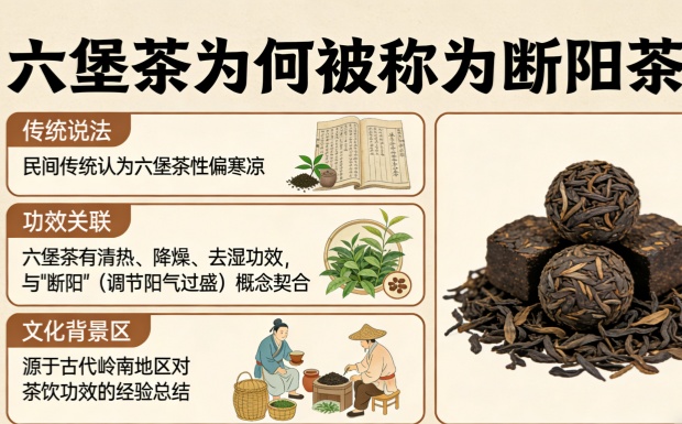 六堡茶为什么叫断阳茶