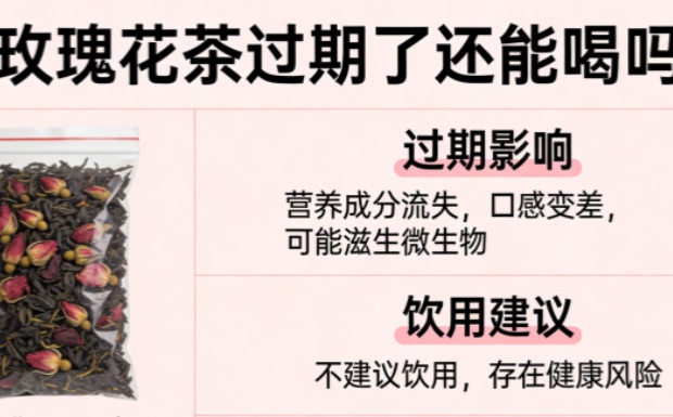 玫瑰花茶过期了还能喝吗