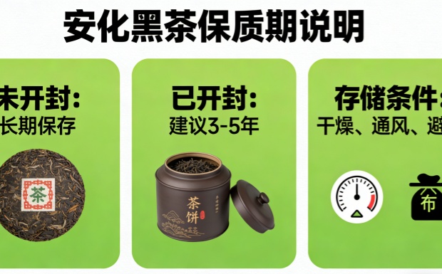安化黑茶保质期是多久
