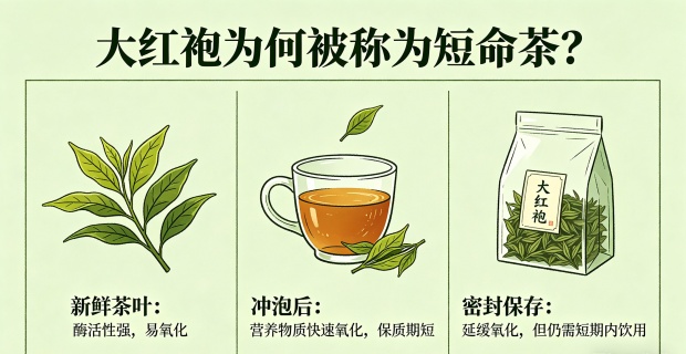 为什么大红袍叫短命茶