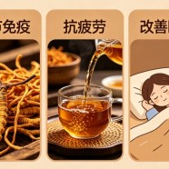 蛹虫草茯茶的作用