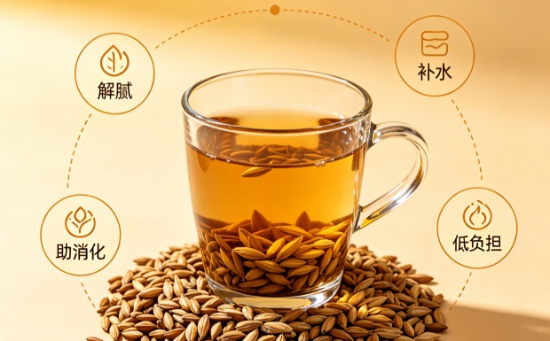 大麦茶喝了有什么好处