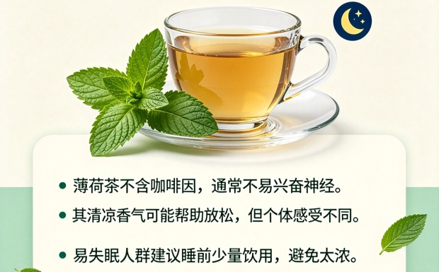 薄荷茶影响睡眠吗