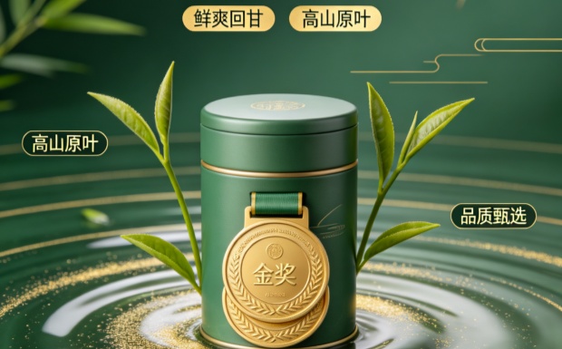 竹叶青茶金奖品质