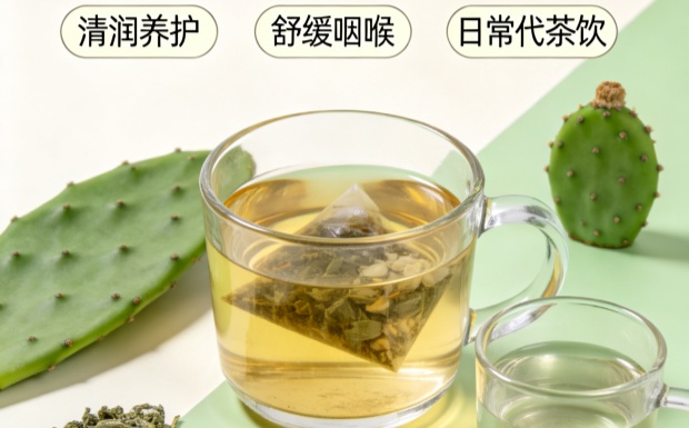 仙人掌茶泡水喝有什么作用